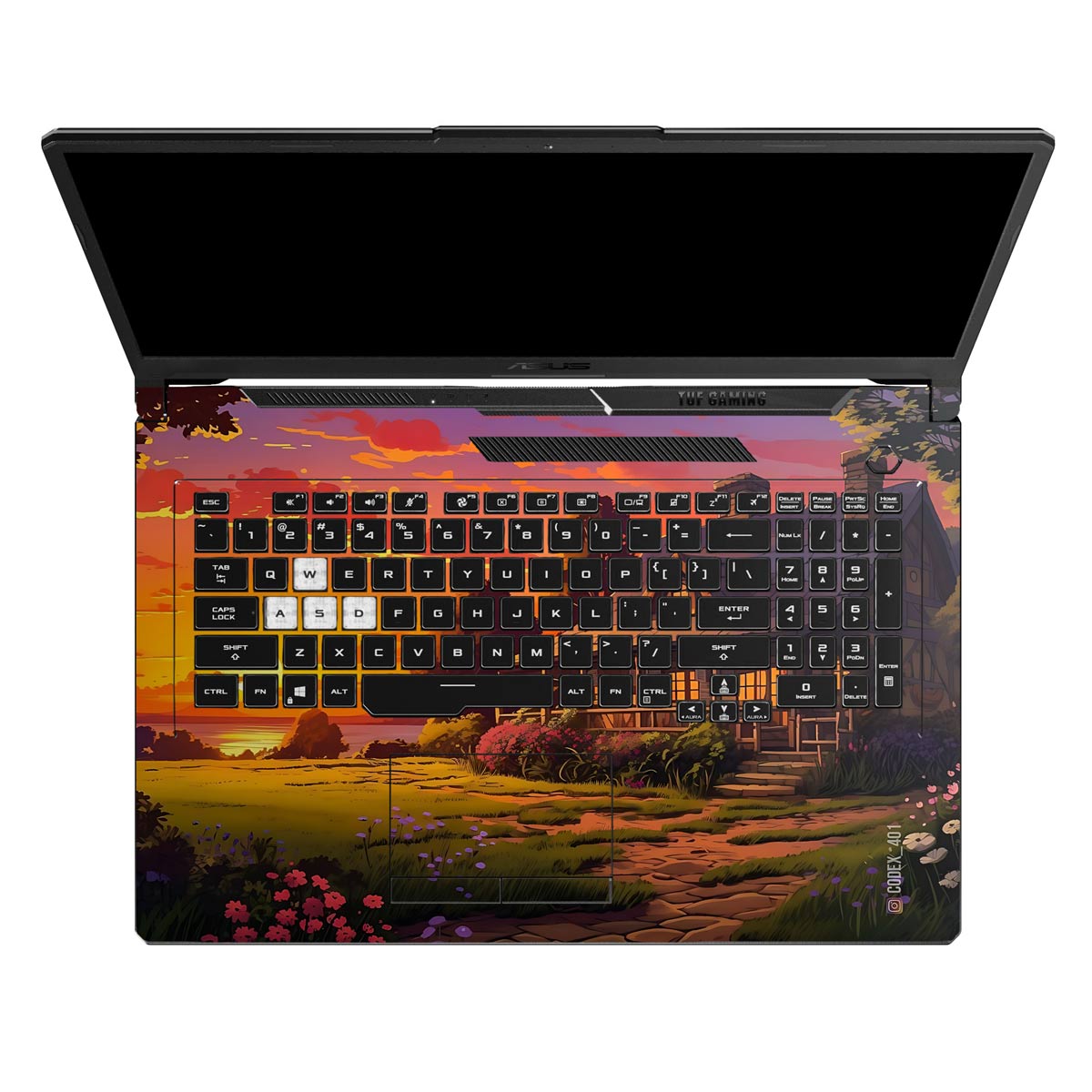 Sunset Cottage - Laptop Skins & Wraps