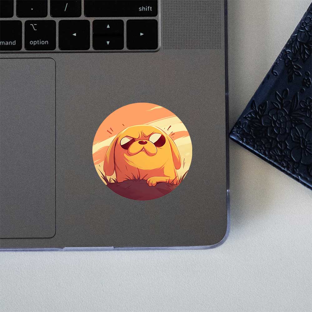 Adventure Time Jake The Dog Clipart Sticker