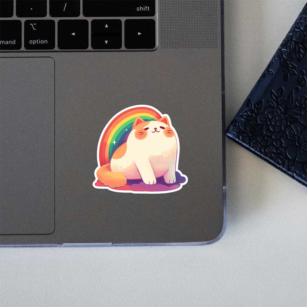 Rainbow Cat Dreamy Sticker