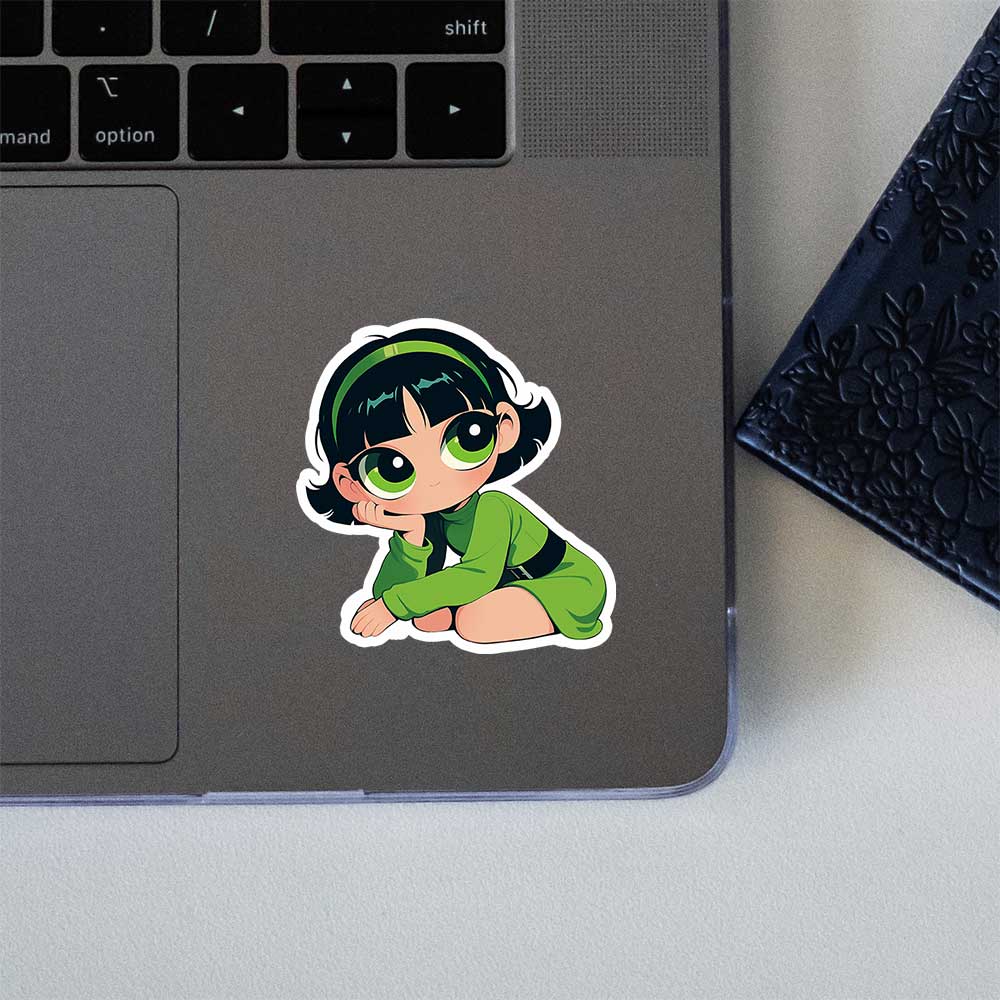 Buttercup Powerpuff Girls Beautiful Sticker