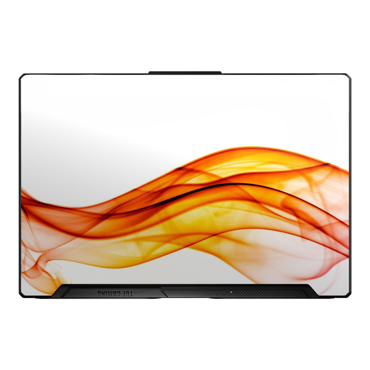 Orange Smoke - Laptop Skins