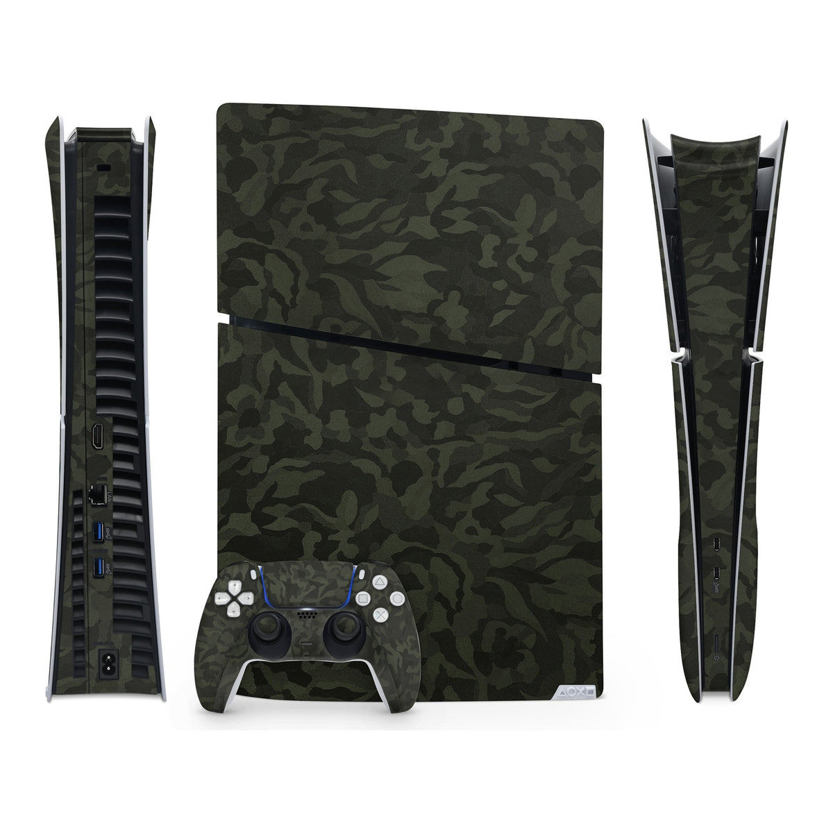 3M Green Camo PlayStation 5 Slim Digital skin by Decalz
