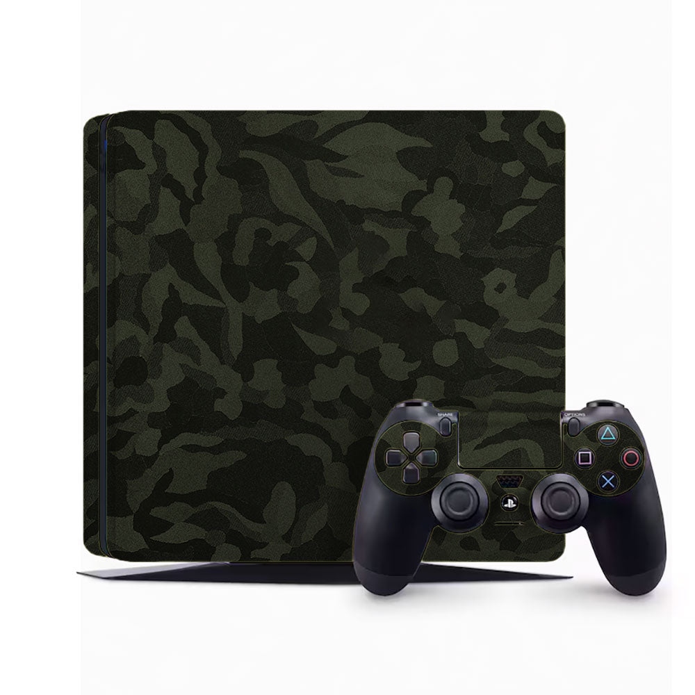 3M Green Camo PlayStation 4 Slim Skins & Wraps