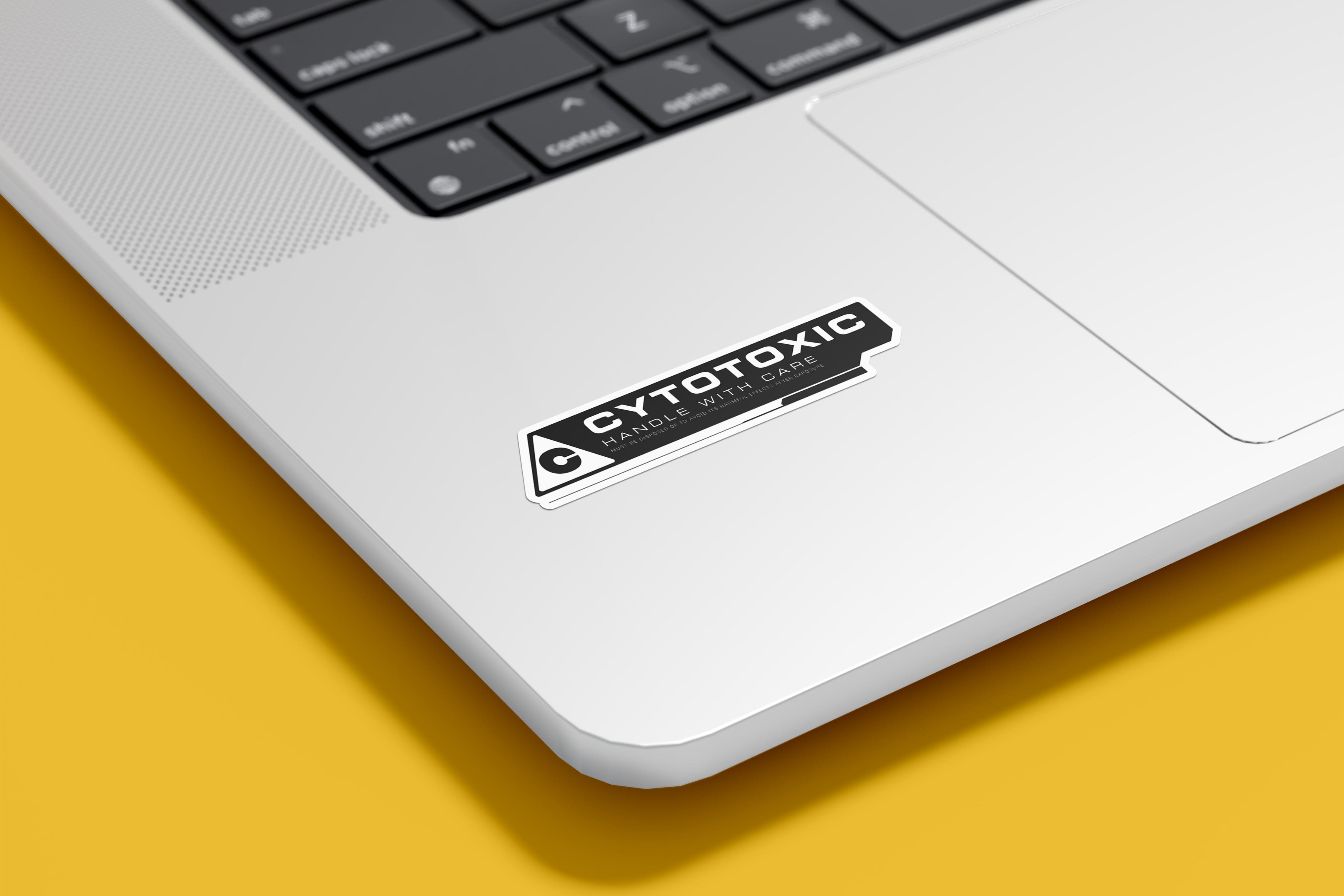 Dystopian Sticker Pack: Black & White Cyberpunk Decalz Pack