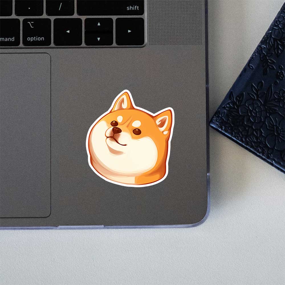 Shiba Inu Cute Dog Sticker