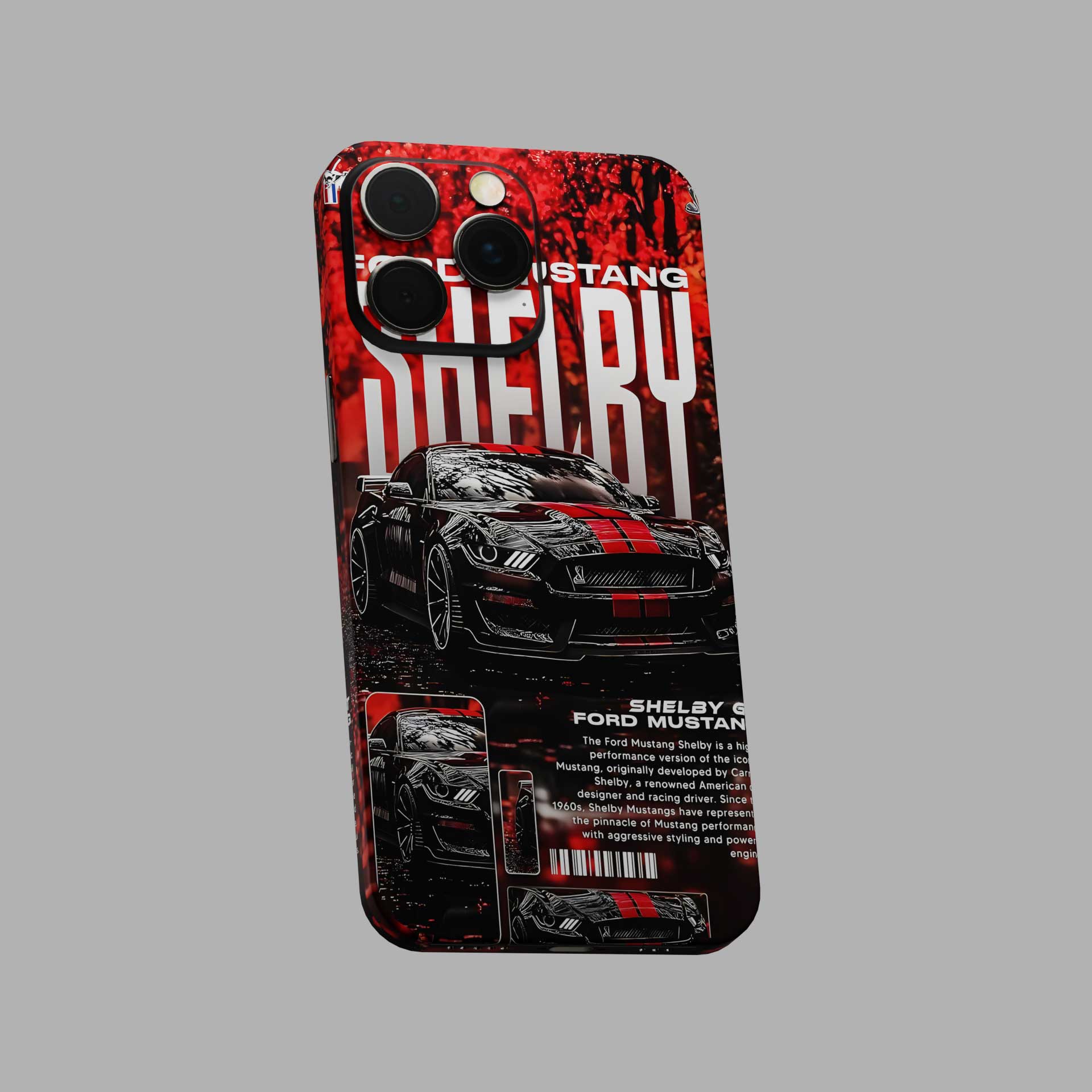 Redline Shelby Mobile Skins & Wraps
