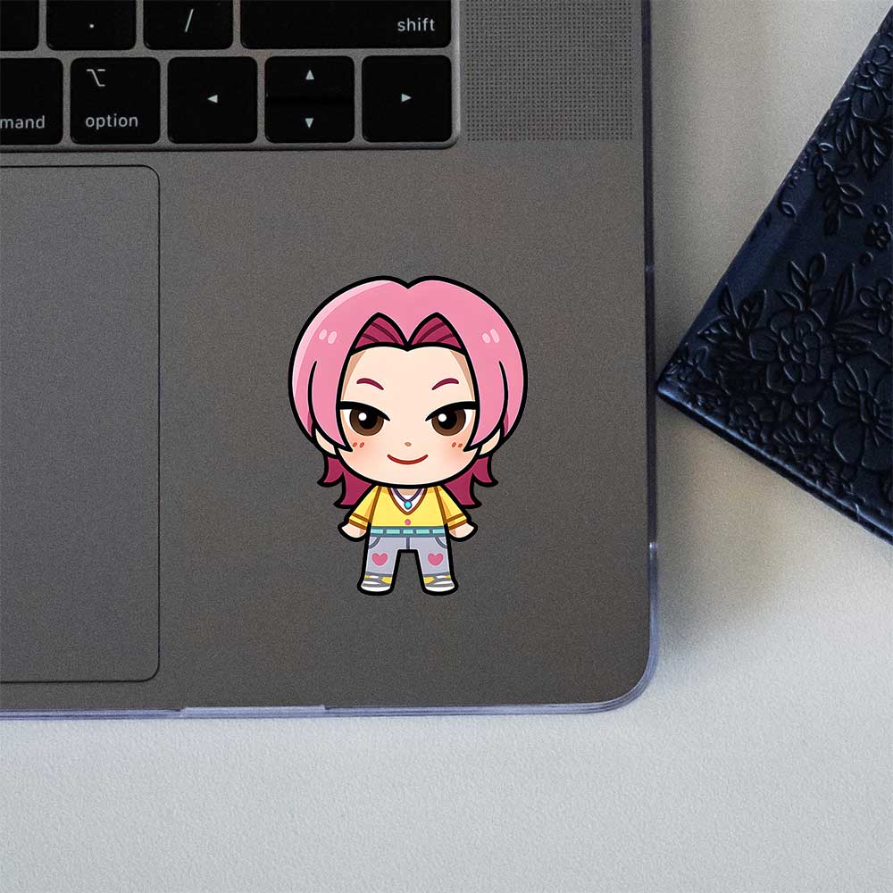 Kpop Demon Hunters Chibi Romance Saja Sticker