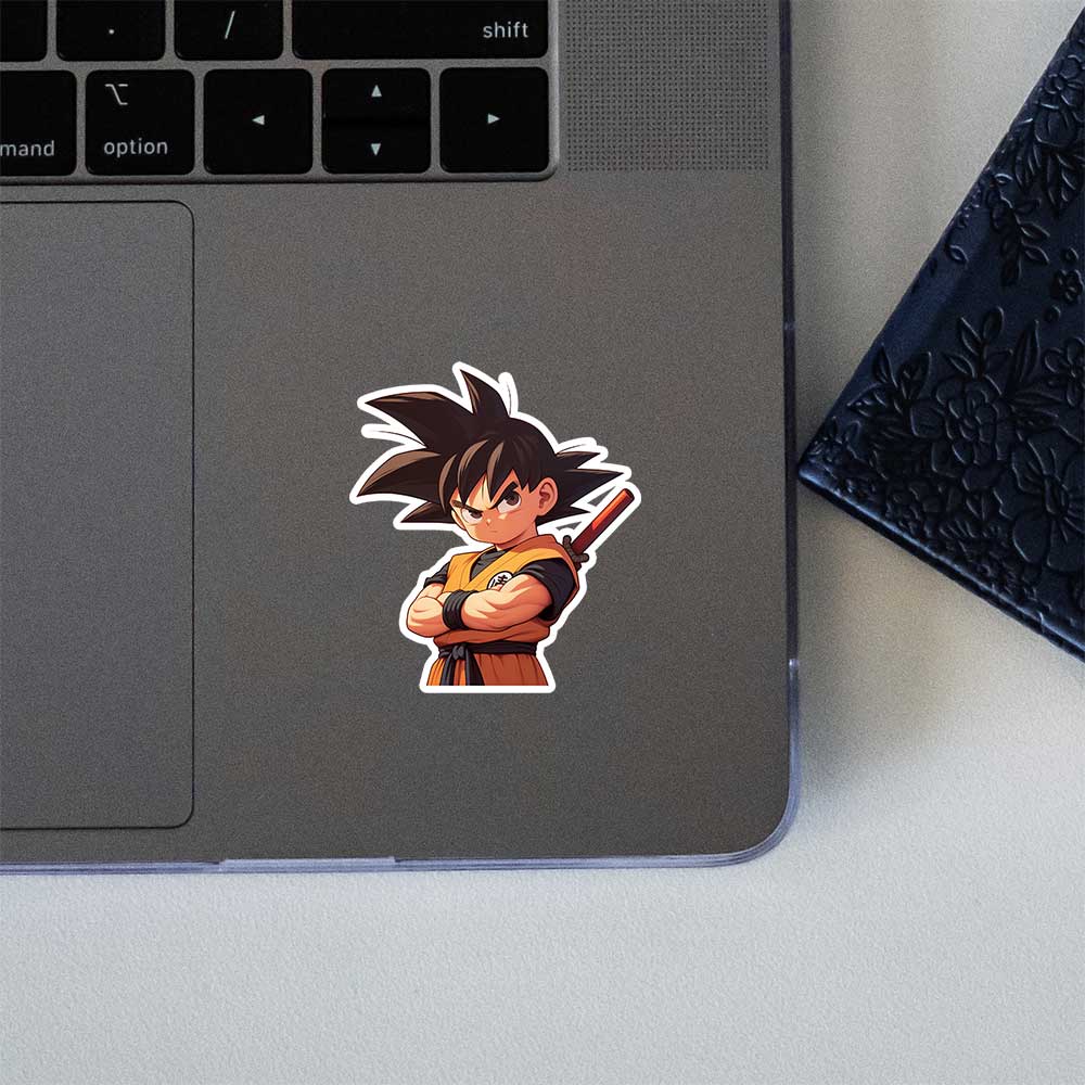 Cute Kid Goku Dragon Ball Sticker