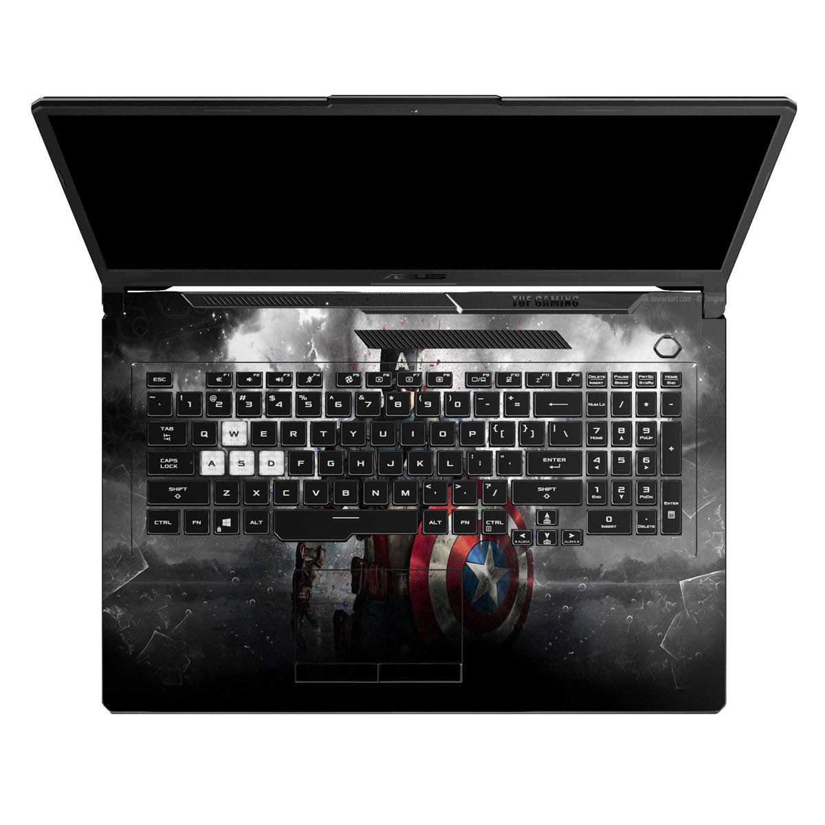 Captain Shield - Laptop Skins