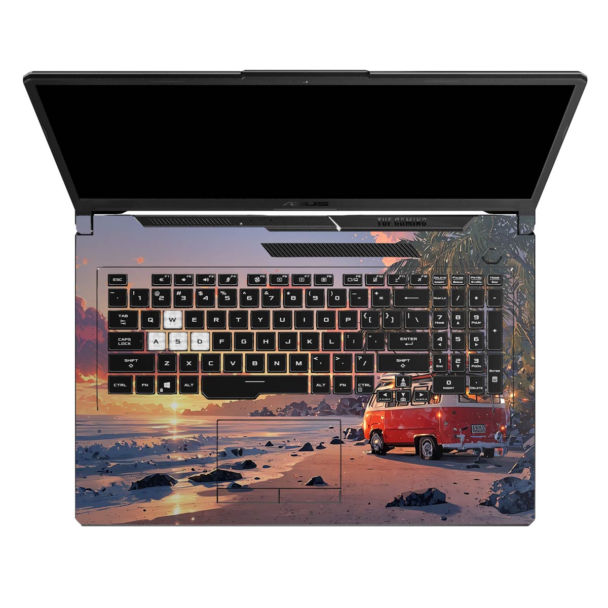 Retro Roadtrip - Laptop Skins & Wraps
