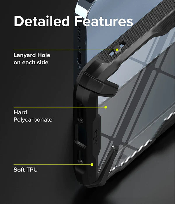 iPhone 13 Pro Back Cover Case | Fusion X - Black