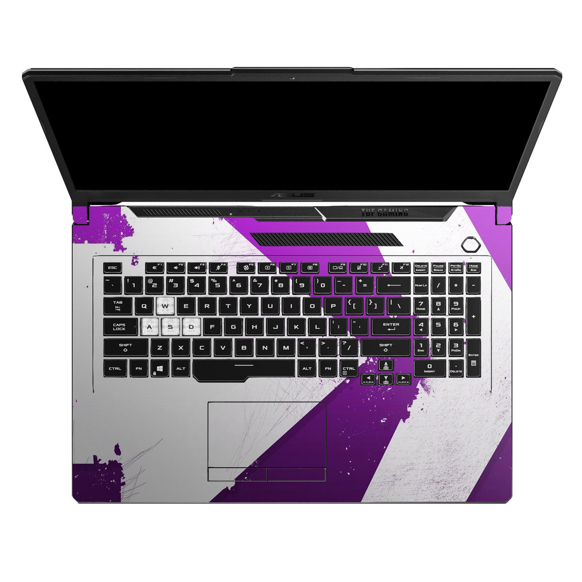 Purple Scrawl - Laptop Skins
