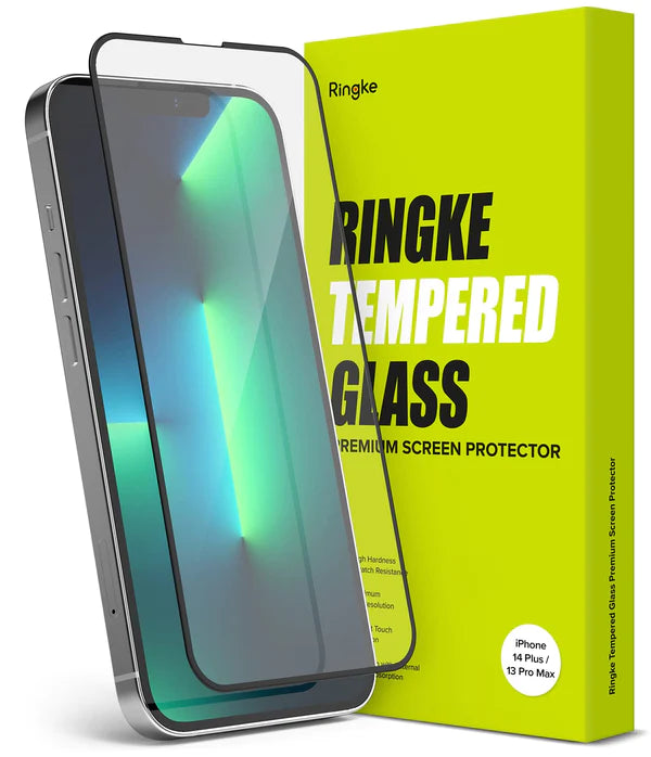 iPhone 14 Plus Tempered Glass Screen Protector Guard | Transparent - 1 Pack