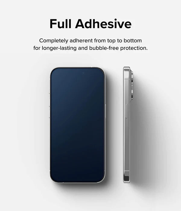 iPhone 15 Pro Max Tempered Glass Screen Protector Guard | Full Glass - 1 Pack
