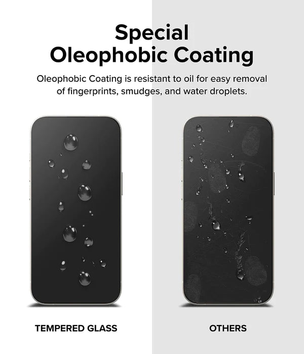 iPhone 15 Plus Tempered Glass Screen Protector Guard | Full Glass - 1 Pack