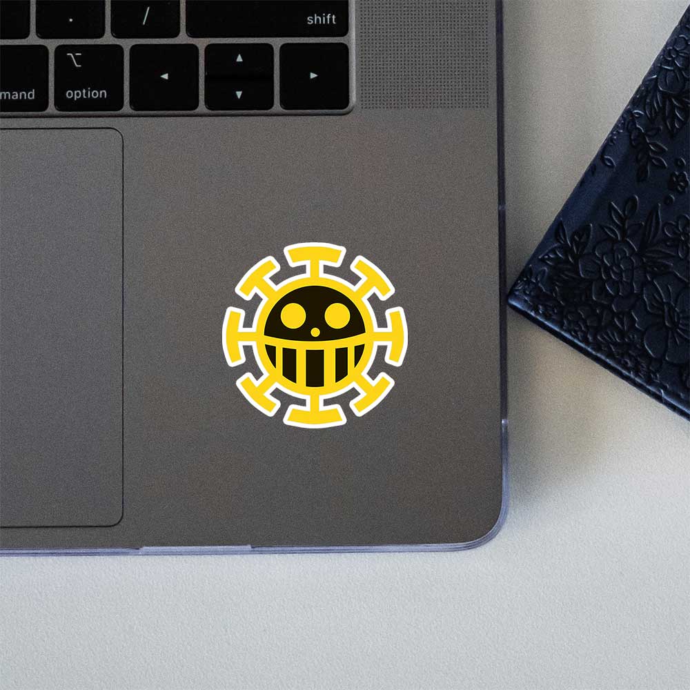Trafalgar Law Jolly Roger One Piece Sticker