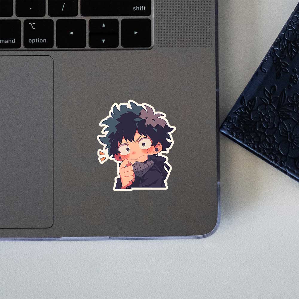 My Hero Academia Deku Kawaii Sticker