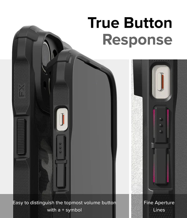iPhone 15 Plus Back Cover Case | Fusion X - Camo Black