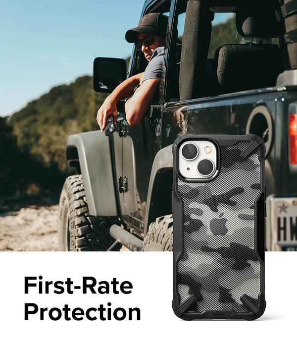 Apple iPhone 14 Plus Back Cover Case | Fusion X - Camo Black