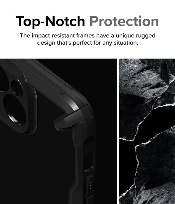 iPhone 15 Plus Back Cover Case | Fusion X - Black
