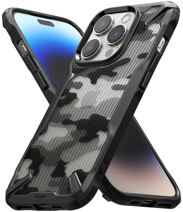 Apple iPhone 14 Pro Back Cover Case | Fusion X - Camo Black