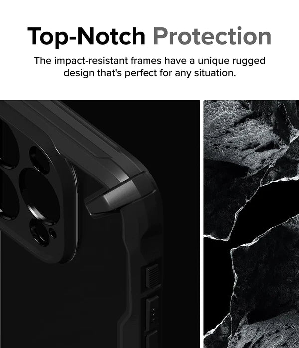 iPhone 15 Pro Back Cover Case | Fusion X- Black