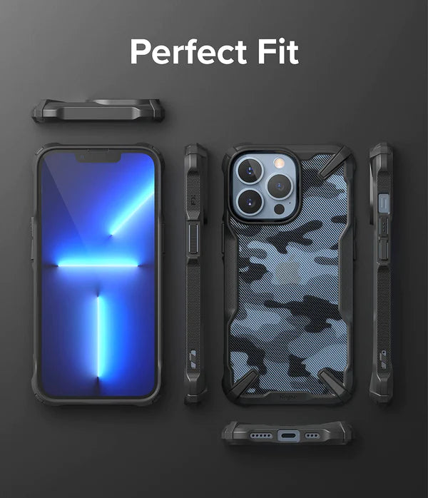 iPhone 13 Pro Back Cover Case | Fusion X - Camo Black