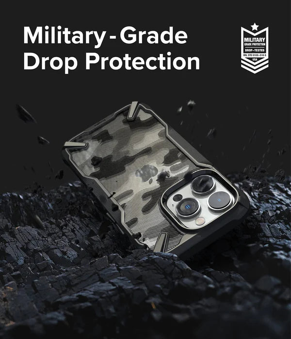 Apple iPhone 14 Pro Back Cover Case | Fusion X - Camo Black