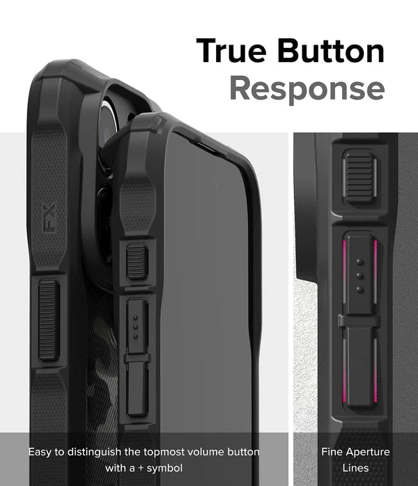 iPhone 15 Pro Max Back Cover Case | Fusion X - Camo Black