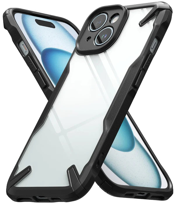 iPhone 15 Back Cover Case | Fusion X - Black