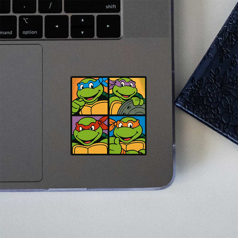 Tmnt Ninja Turtles Faces Sticker