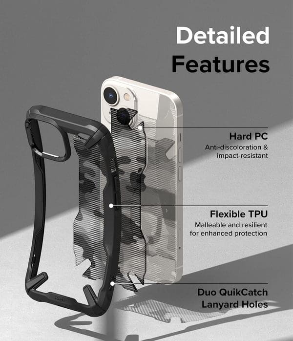 Apple iPhone 14 Back Cover Case | Fusion X - Camo Black