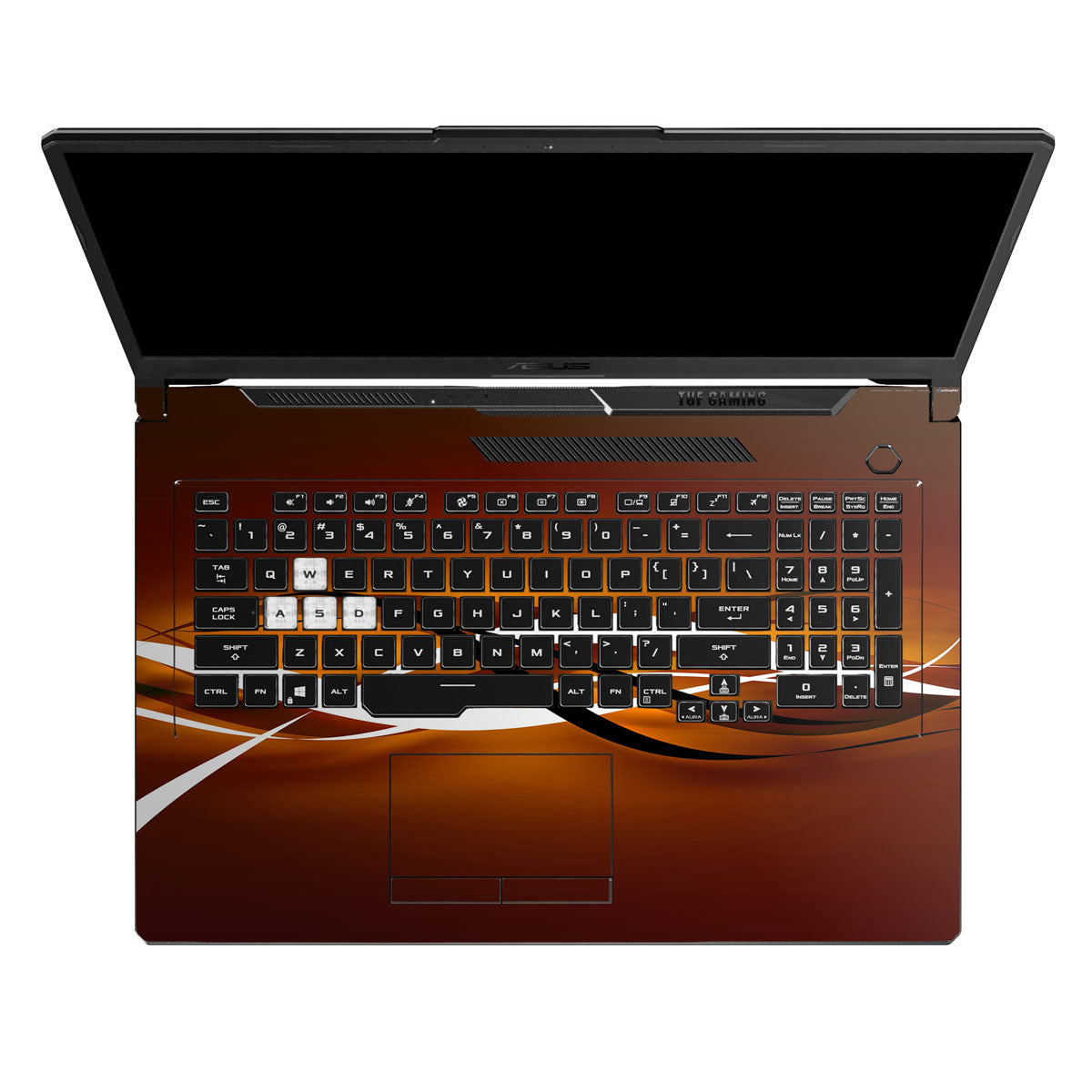 Amber Flow - Laptop Skins