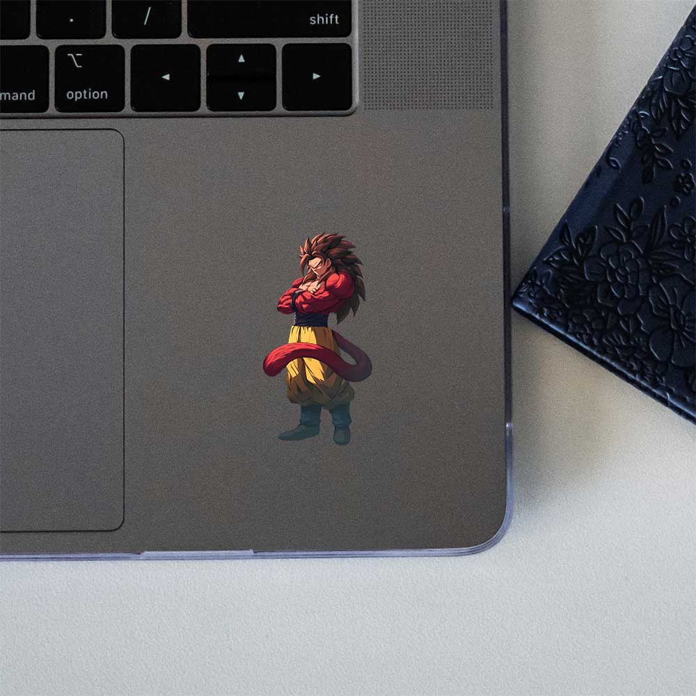 Goku SSJ4 Dragonball Z Clipart Sticker