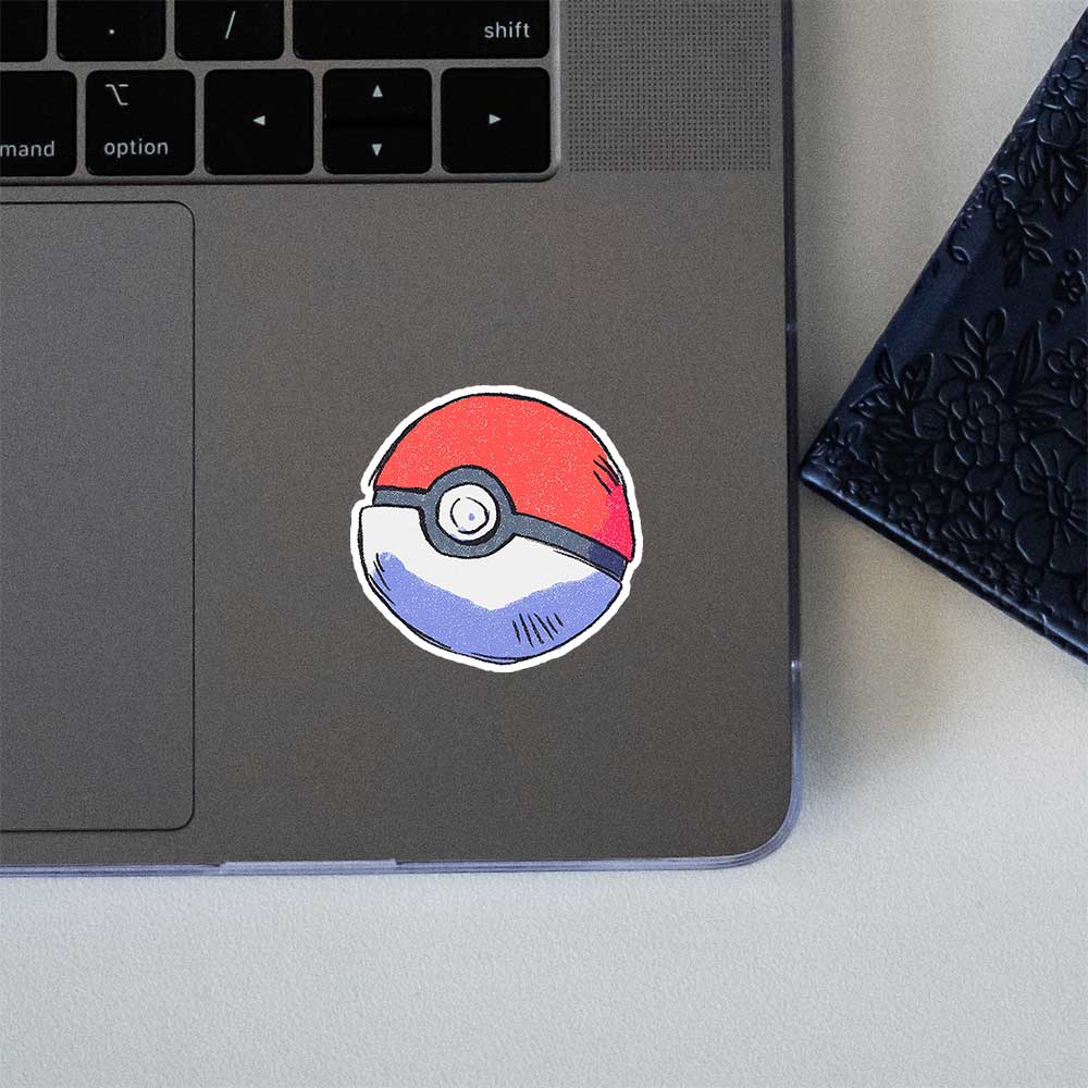 Pokeball Pokemon Sticker