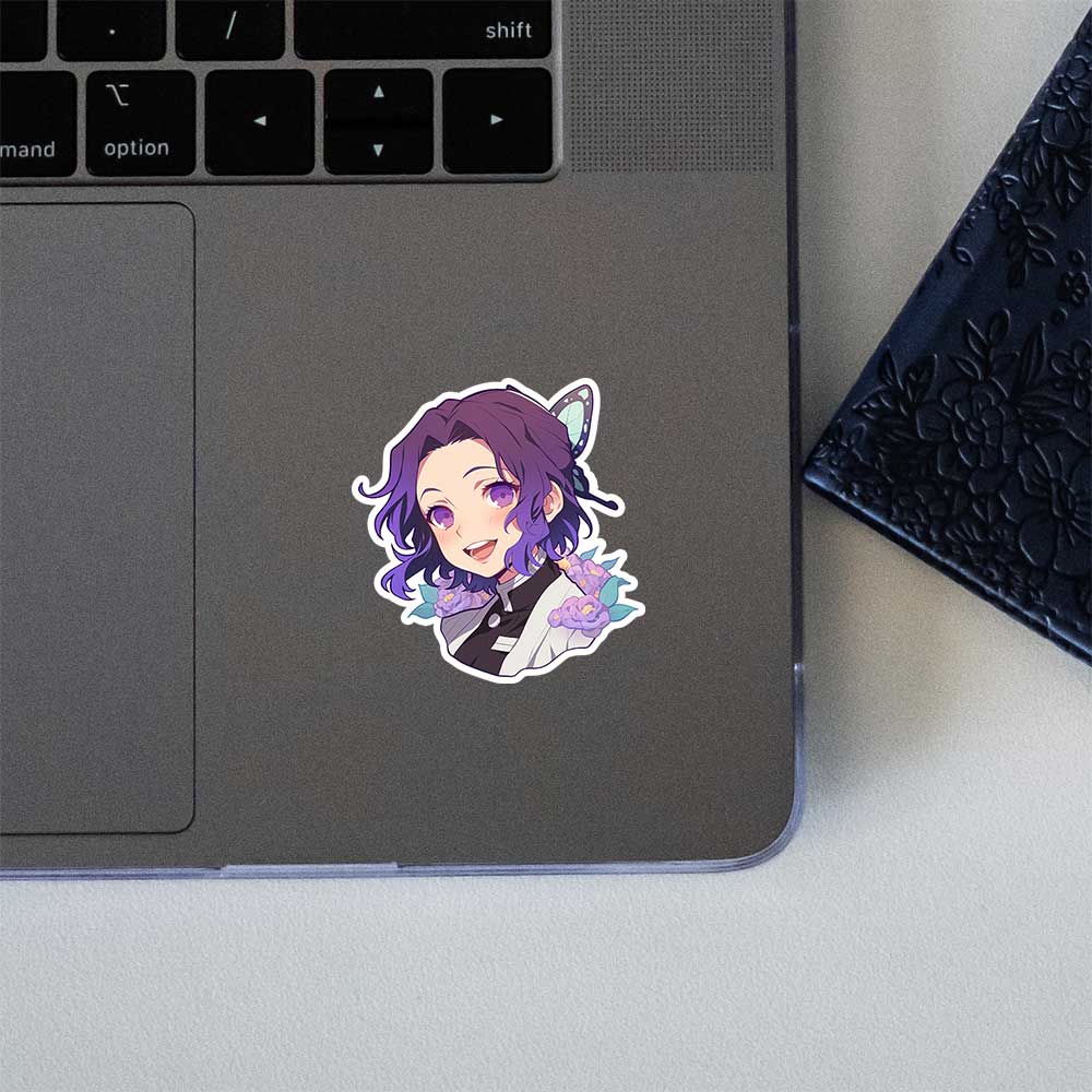 Shinobu Kocho Kawaii Demon Slayer Sticker