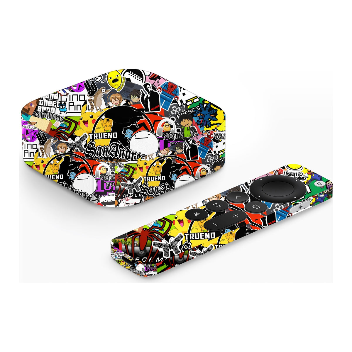 90s Doodle Apple TV 4K (2022) skin by Decalz