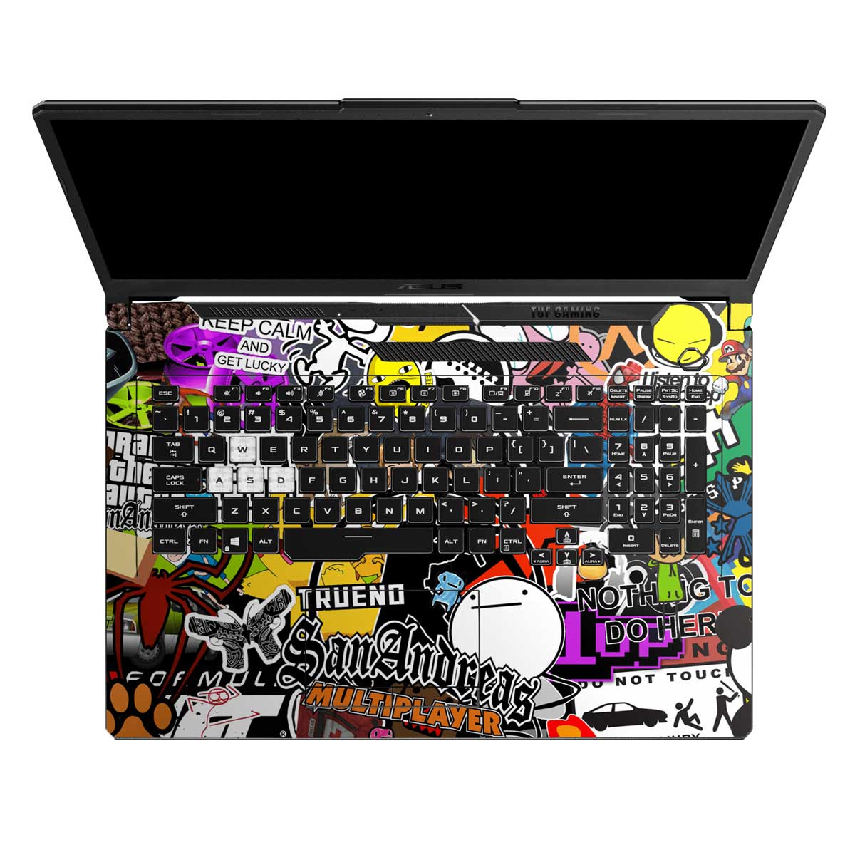 90s Doodle - Laptop Skins