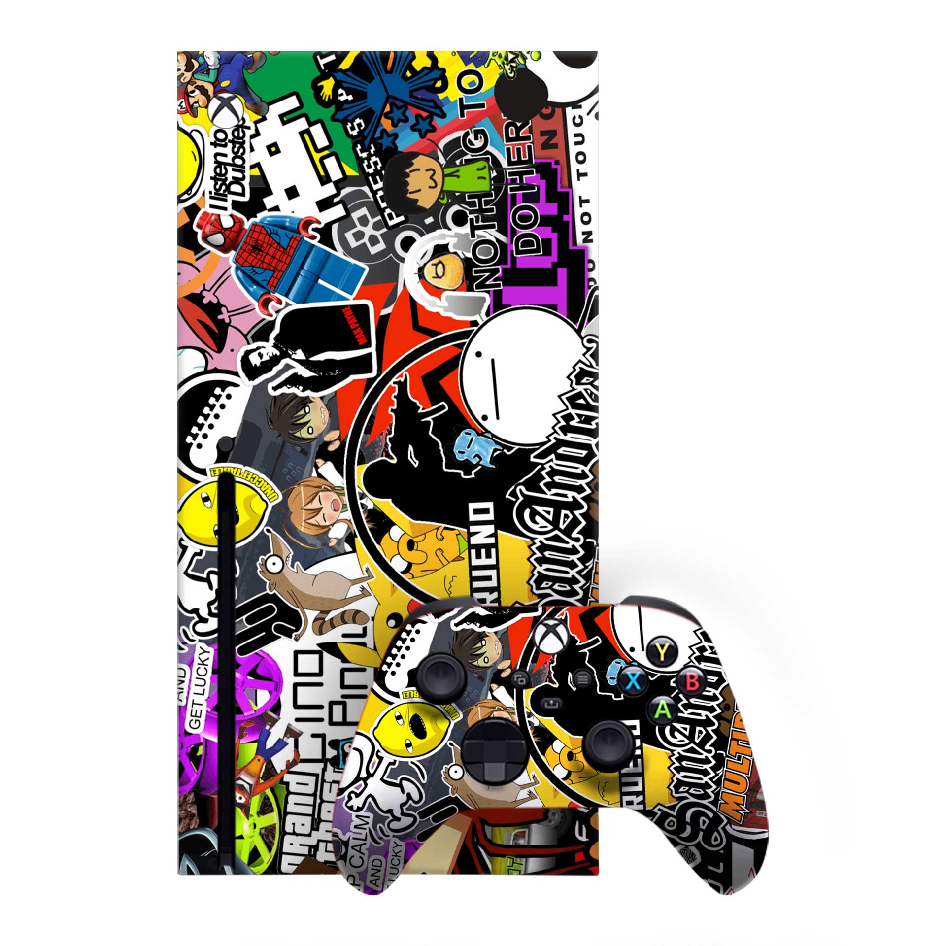 90s Doodle Xbox One X Skins & Wraps