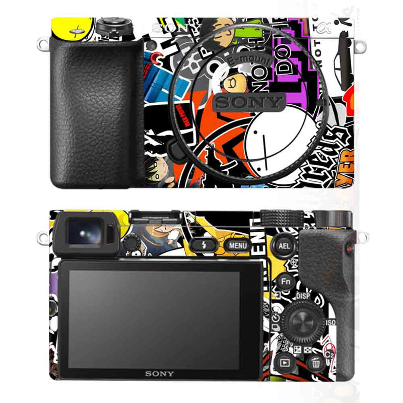 Sony A6100 skin by Decalz skin on Sony A6100 by Decalz