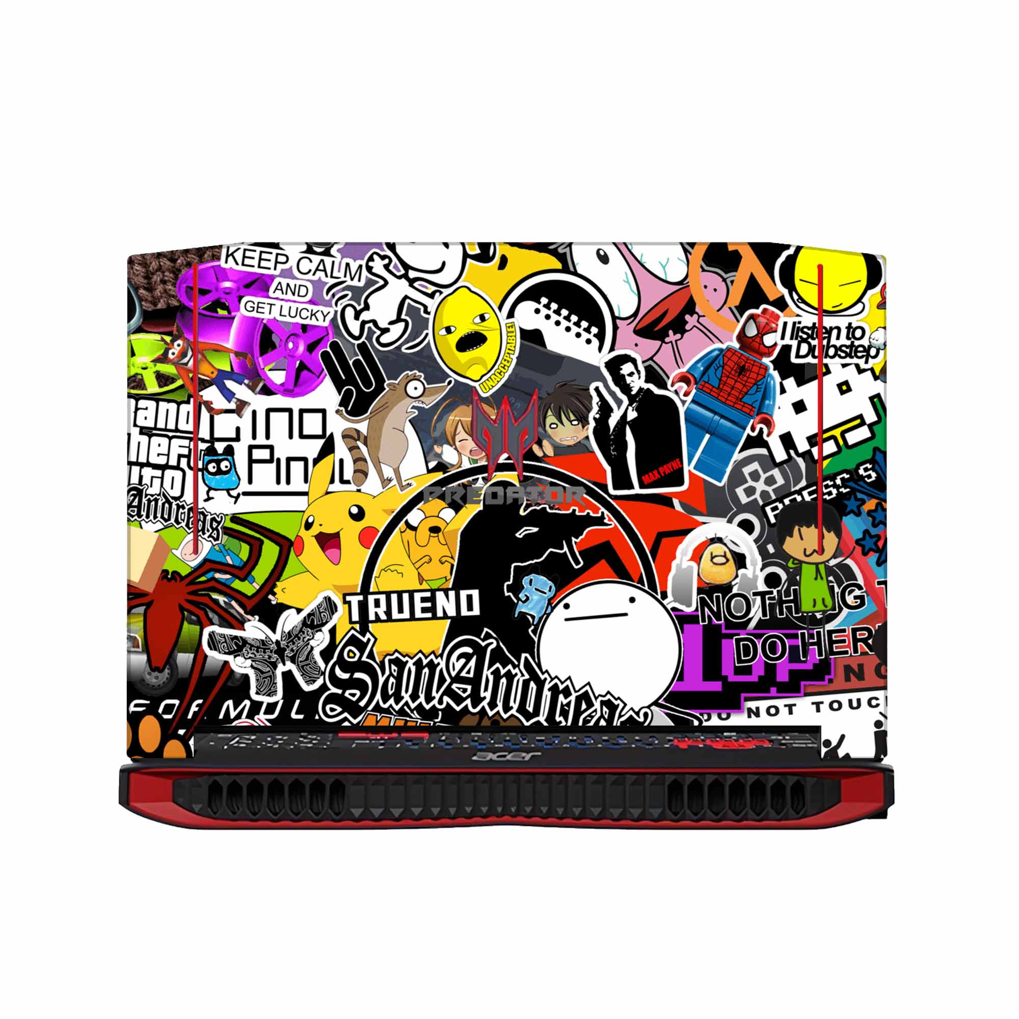 ACER Predator 15 G9-591,592,593 Skins & Wrap