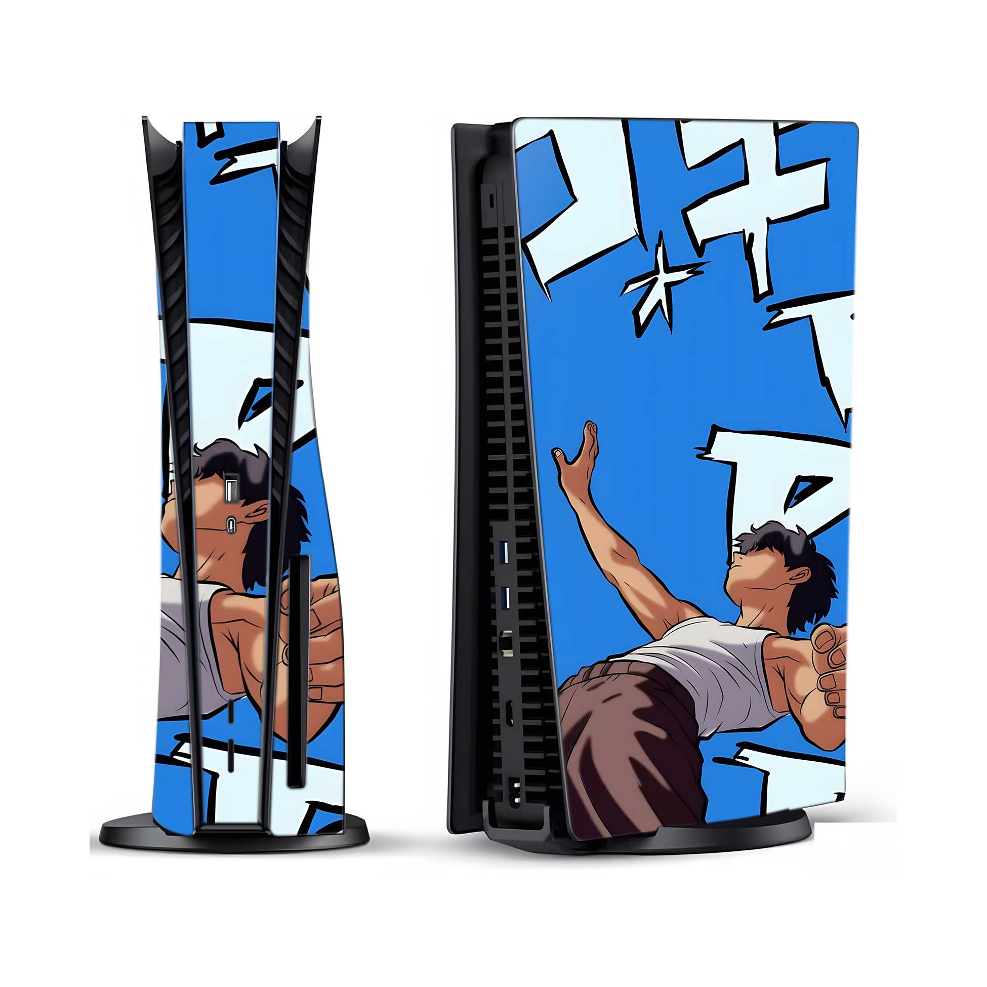 90s-Summer PlayStation 5 Fat Skins & Wraps