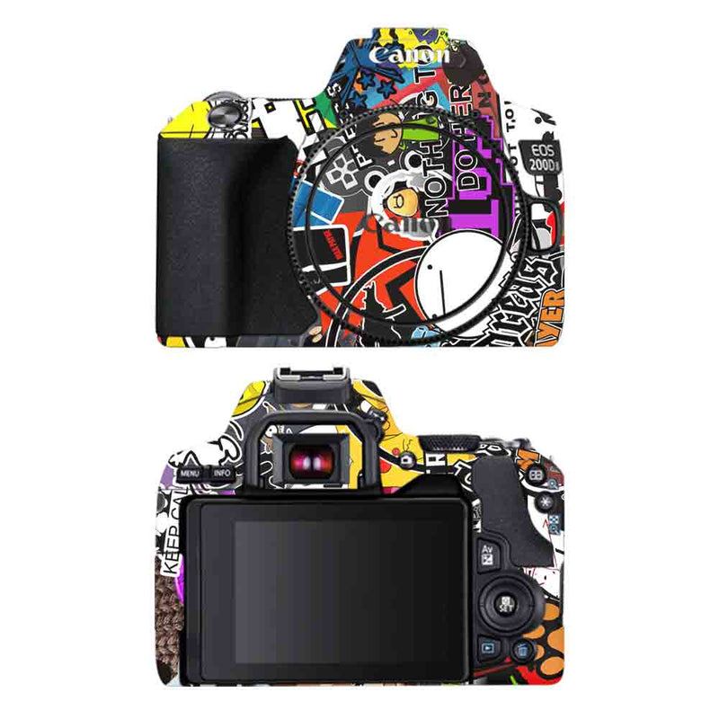 Canon 200D Mark II skin by Decalz skin on Canon 200D Mark II by Decalz