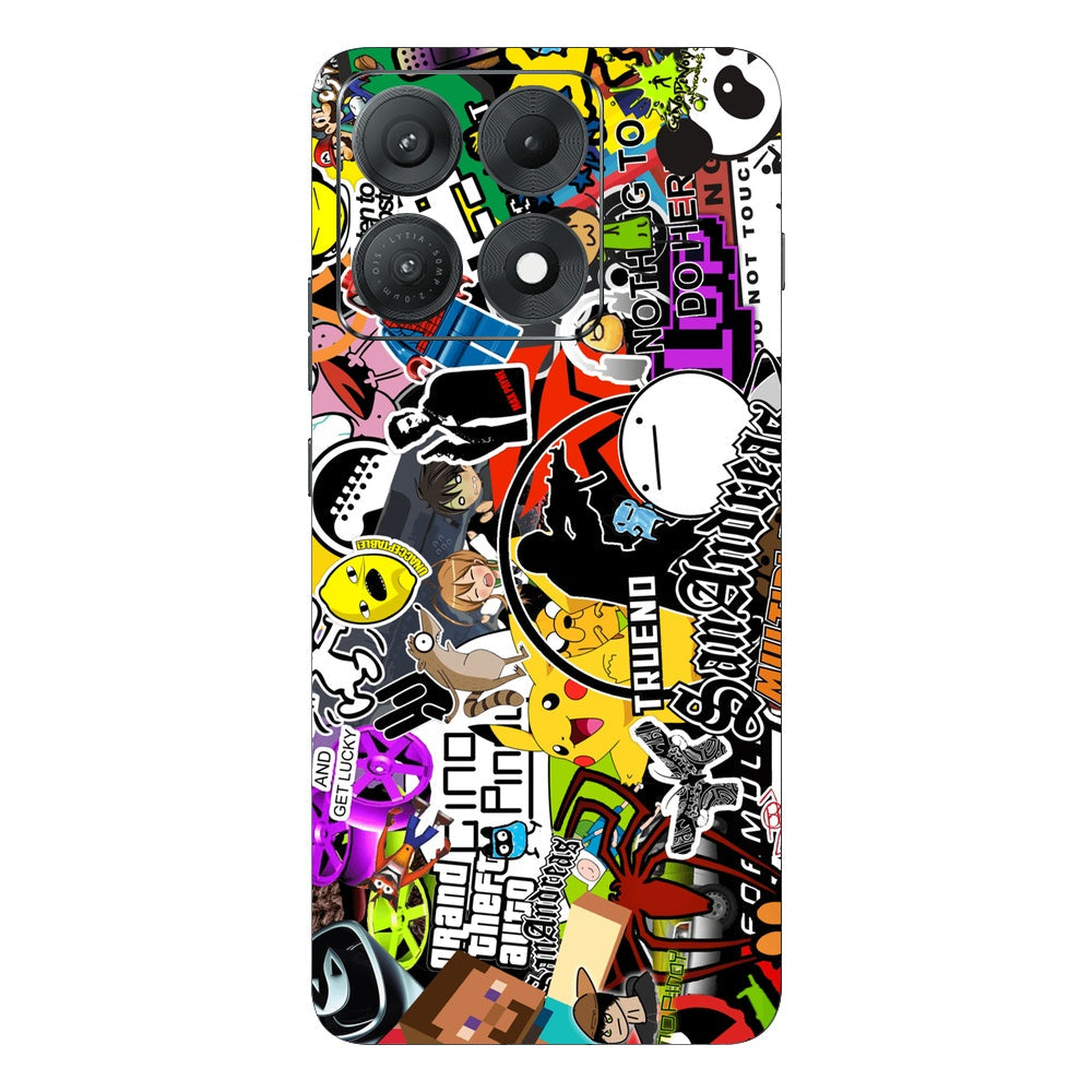 90s Doodle skin on Moto Edge 70 Max (5G) by Decalz