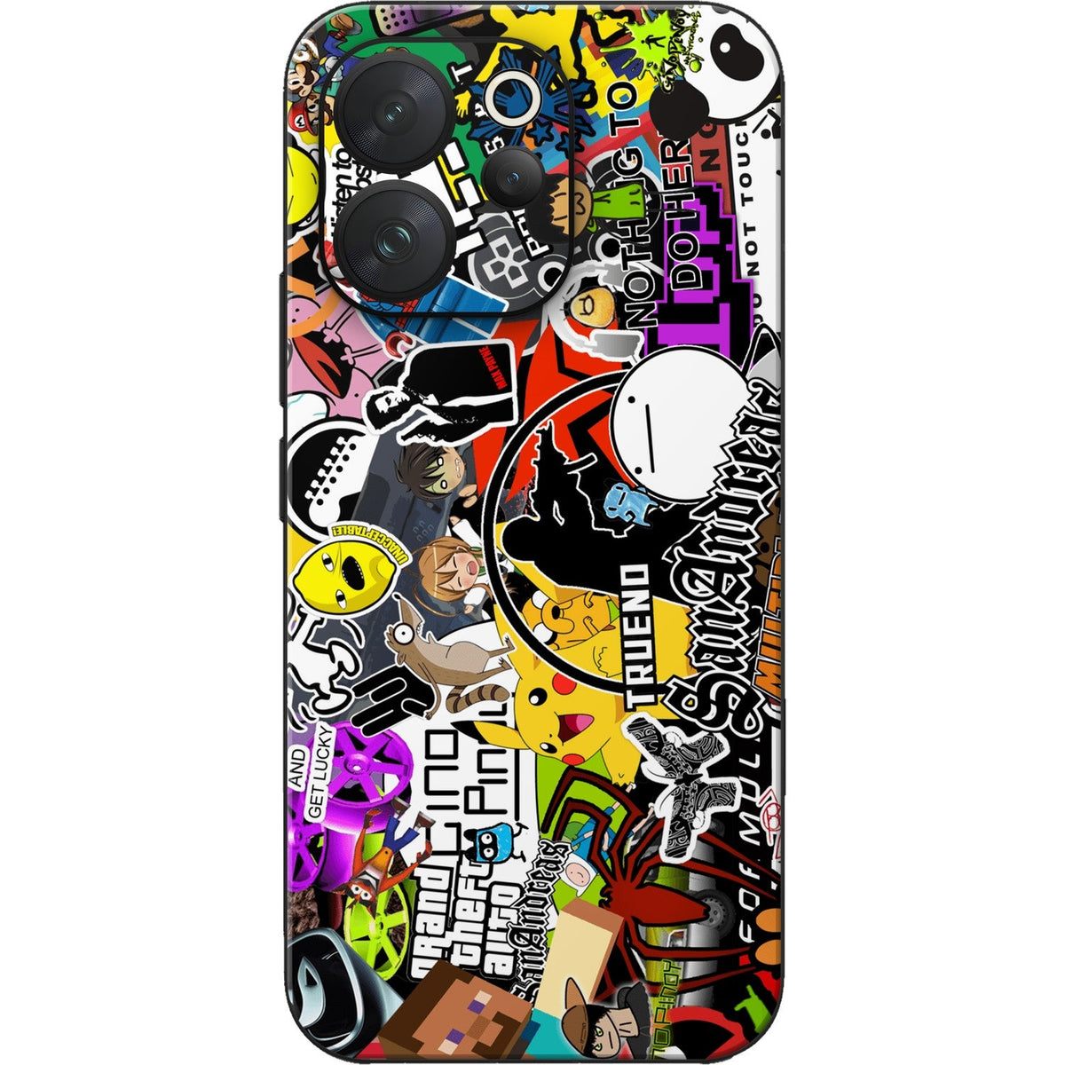 90s Doodle skin on Vivo V70 (5G) by Decalz
