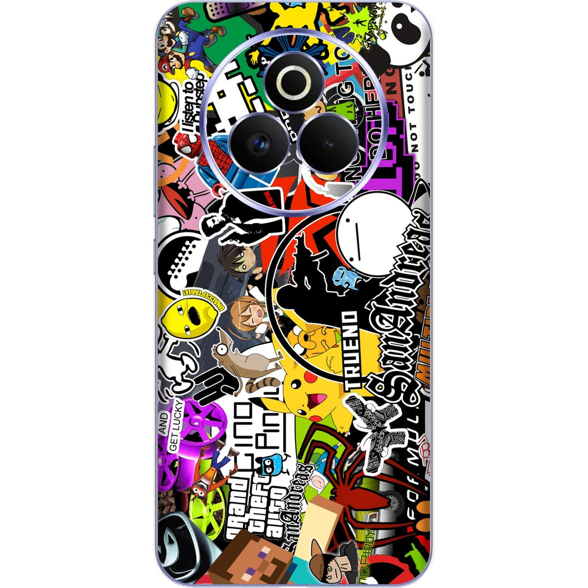 90s Doodle skin on Realme P3 Pro (5G) by Decalz