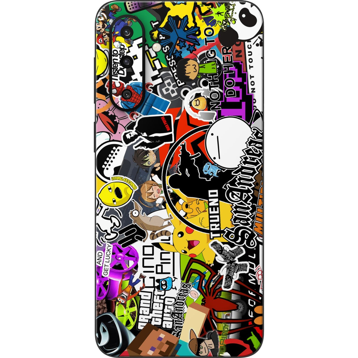 90s Doodle skin on Samsung Galaxy F36 (5G) by Decalz