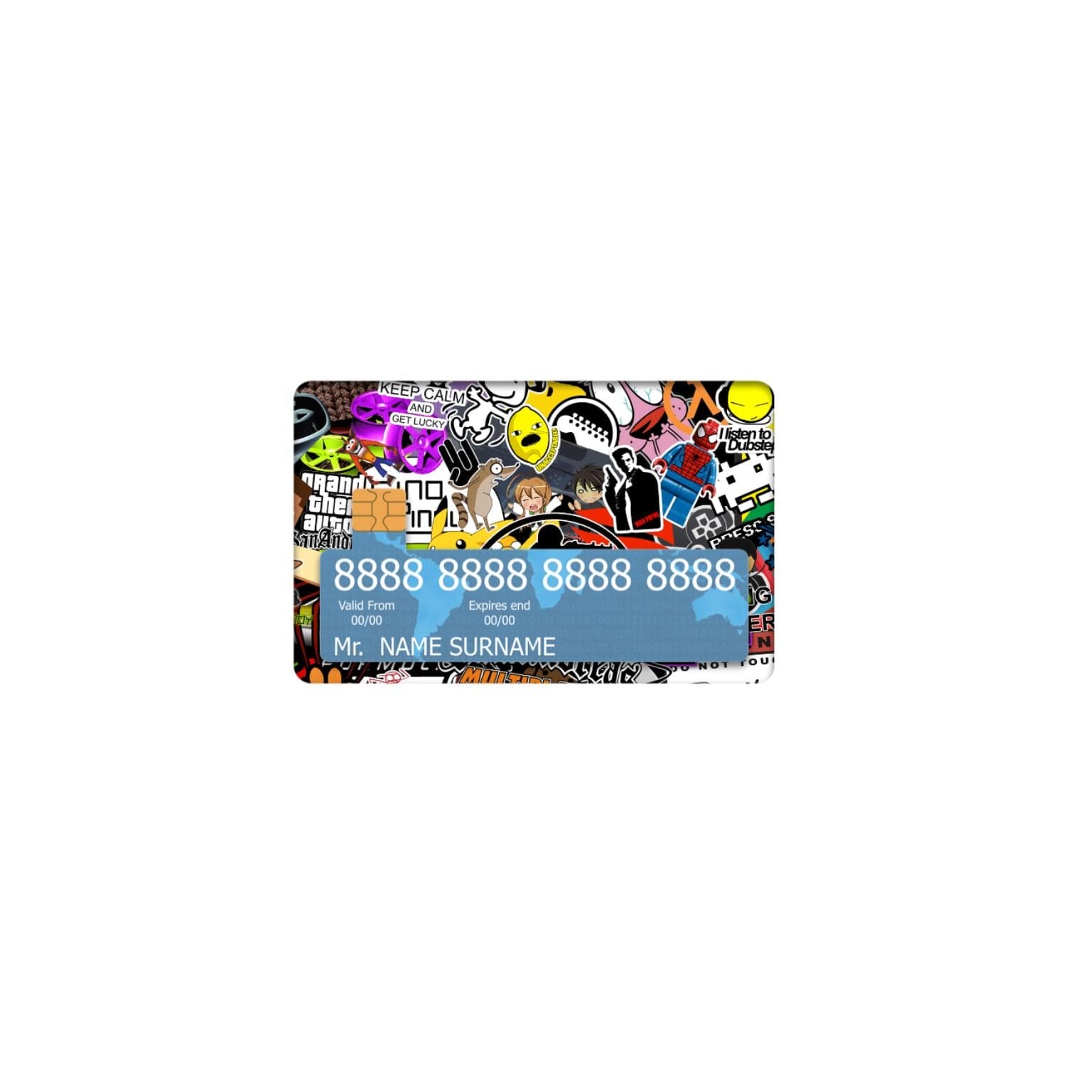 ATM Card Skins & Wraps (With Window)