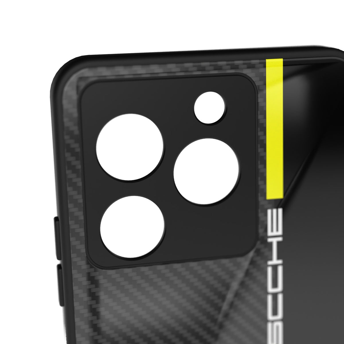 911 Shield printed metal phone case - camera close-up
