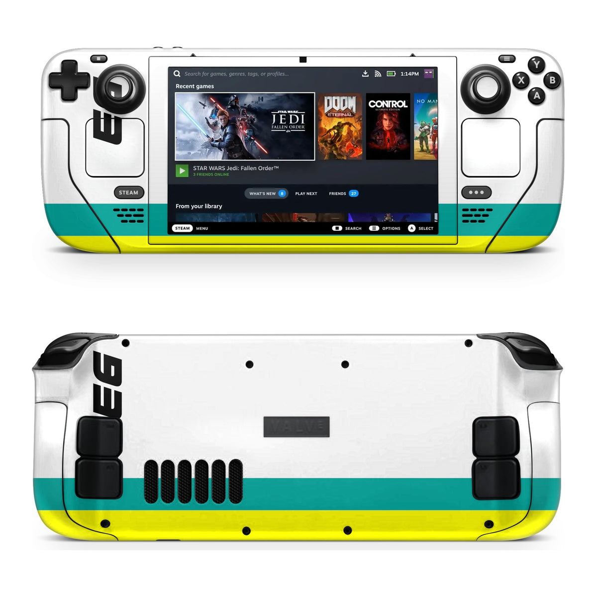 93 Steam Deck skin by Decalz